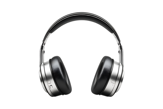 headphone isolated on transparent background