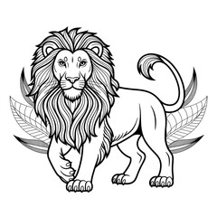 Obraz premium He is a lion 