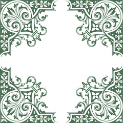 Beautiful flower art and mandala vector design