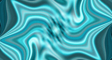 Abstract light cyan blue gradient background texture with noise blurred Fluid liquid grainy banner 