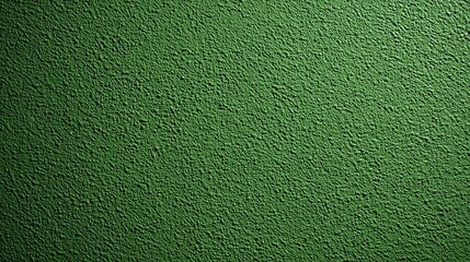 Fototapeta premium Textured surface of a dark green stucco.