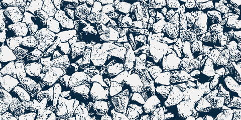 Pebble shingle stone texture background