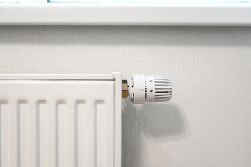 Radiator, heating battery in the room