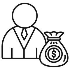 Investor Outline Icon
