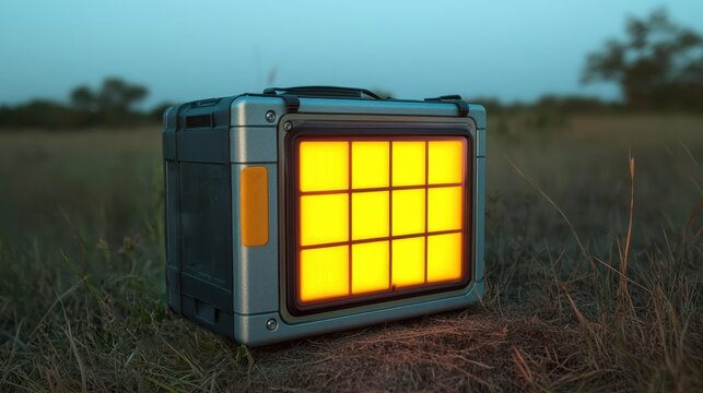 environmental conservation with forest preservation and endangered species. Solar-powered camera trap capturing nocturnal endangered species activity