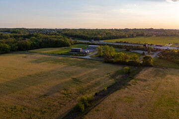 view of the river in the morning