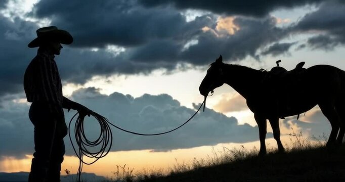 horses and cowboys in the fields