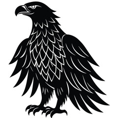 eagle vector sihouette
