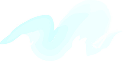 Ocean waves. sea water wave and ripples hand drawn illustration.