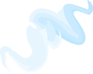 Ocean waves. sea water wave and ripples hand drawn illustration.