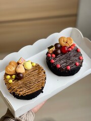 cookies with chocolate