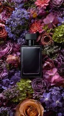 black square perfume bottle 