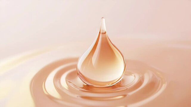 drop of honey, oil, cosmetic
