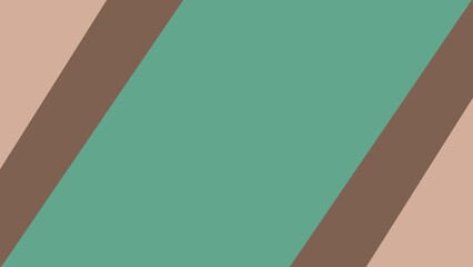green strip and brown design background
