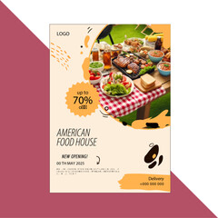 Modern Resturant Flyer Design