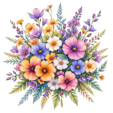 Floral arrangement botanical garden artwork colorful palette close-up view natural beauty