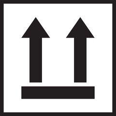 upward vector symbol icon pack,fragile