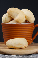 Delicious and tyical brazilian cheese biscuit