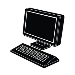 Fototapeta premium computer monitor with mouse