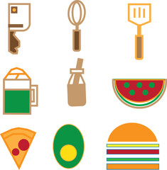 Drink Food Icon photo Design eps  file