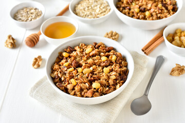 Homemade delicious granola