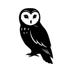 eagle owl vector illustration