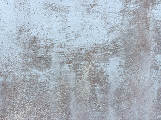 Aged Blue-Grey Wall Texture with Weathered Stains