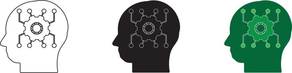 Adaptability icon from life skills collection. Simple line Adaptability icon for templates, web design and infographics