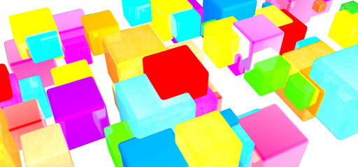 BrigBright geometric shapes on a transparent backgroundht geometric shapes on a transparent background