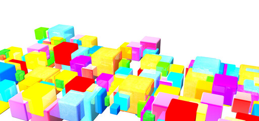 BrigBright geometric shapes on a transparent backgroundht geometric shapes on a transparent background