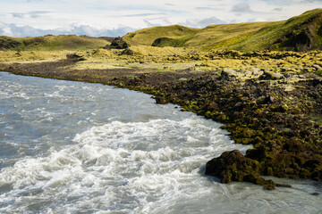 River course in Iceland