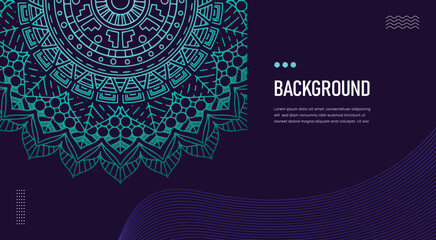 Purple cyan gradient abstract background color