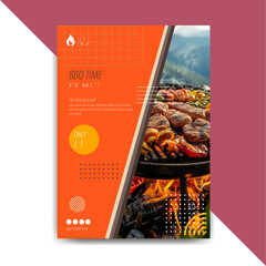 Resturant Flyer Design Simple