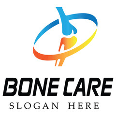 Bone care logo icon vector template