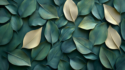 astarte.ai: Ivory Florals on Emerald Green Canvas	
