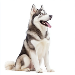 Fototapeta premium siberian husky dog