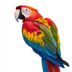 Obraz premium red and yellow macaw