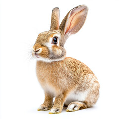rabbit isolated on white