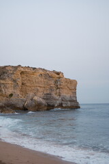 rocks and waves