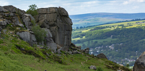 The Cow and Calf Ilkley Moor, Yorkshire Moors