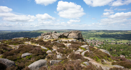 Ilkley Moor, Ilkley on The Yorkshire Moors