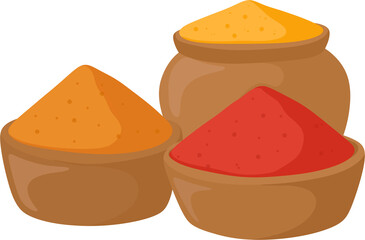 illustration spices