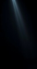 Obraz premium Abstract light beam on black background