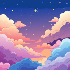 night sky background