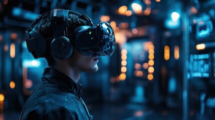 Immersive Virtual Reality Experience: Exploring Futuristic Worlds