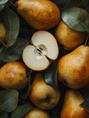 Fresh produce in an abundant display