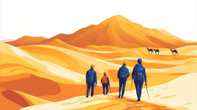 Desert Hiking Adventure
