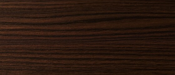 Dark Wooden Texture Showing Natural Grain Patterns and Smooth Finish