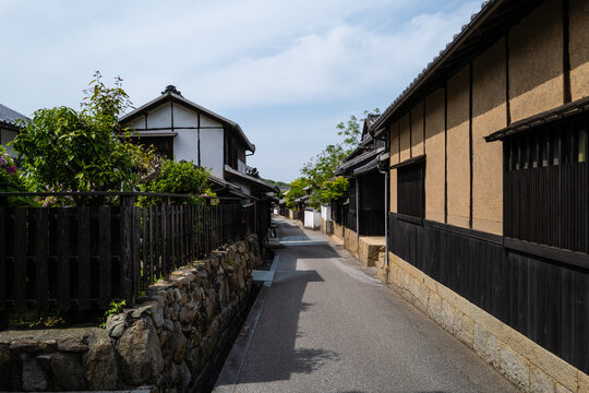 塩飽本島笠島地区の町並み