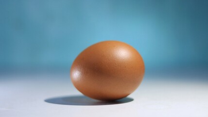 Chiken eeg with the blur background